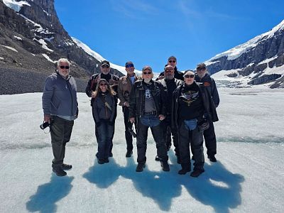 Group on Glacier